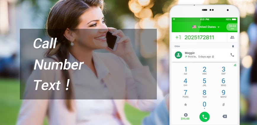 Call App:Unlimited Call & Text