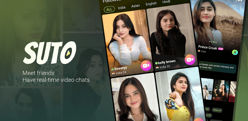 Suto：Video chat & Meet