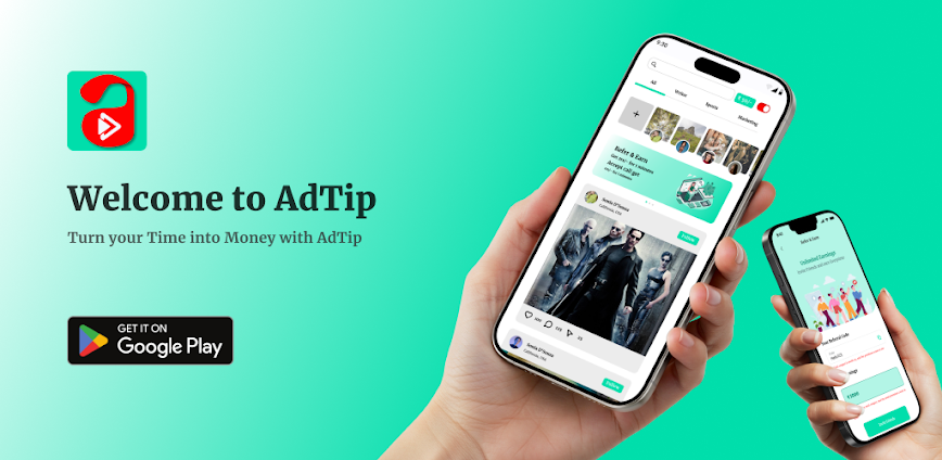 Adtip- Watch to Earn