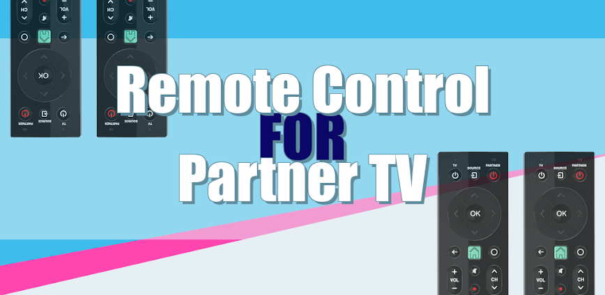 Remote control for PartnerTV