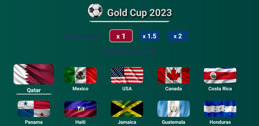 Gold Cup Game