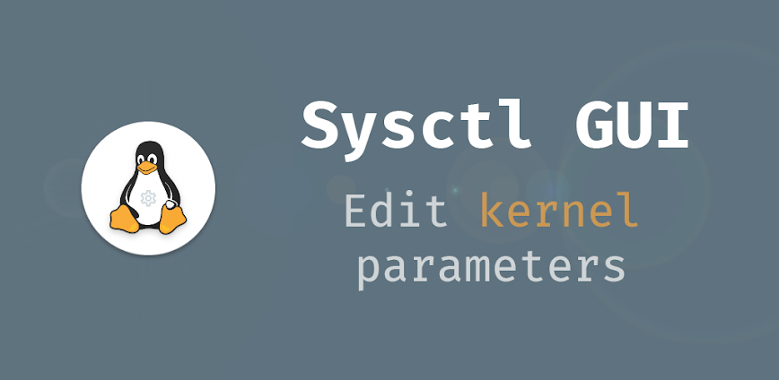 Sysctl GUI – Kernel parameters