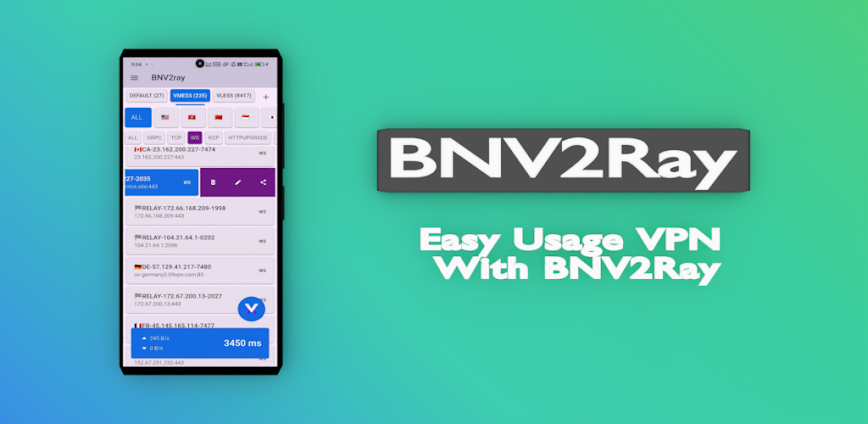 BNV2ray – V2ray Android