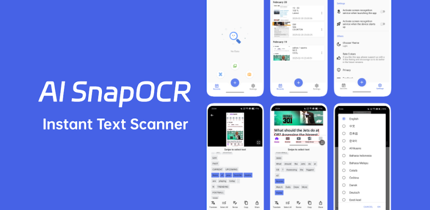 AI SnapOCR: Text Scanner