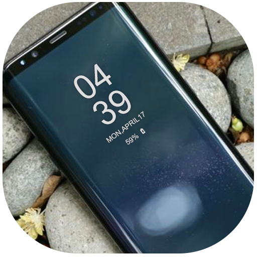 ساعة رقمية  خلفيات AMOLED