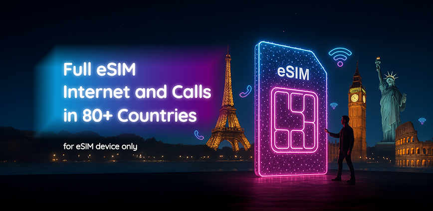 Numero: eSIM Travel & 2nd Line