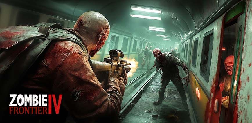 Zombie Frontier 4: الرماية FPS