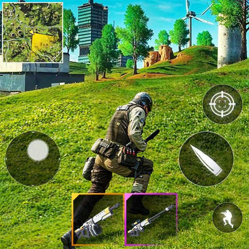 Cyber Gun: ألعاب Battle Royale