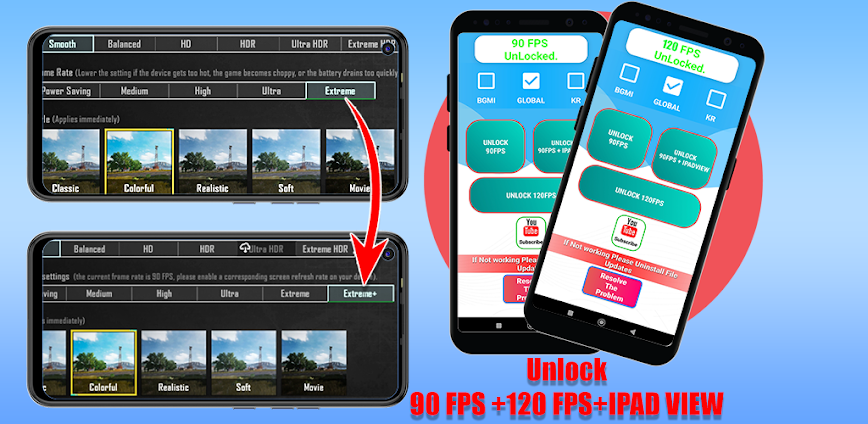 90 Fps tool : 120 FPS (v3.7)