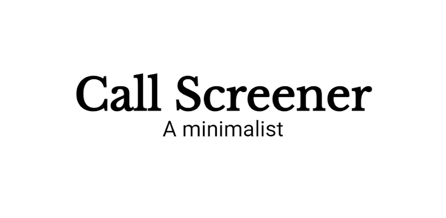 Call Screener