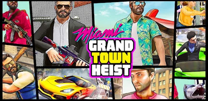 Real Gangster Crime Miami City