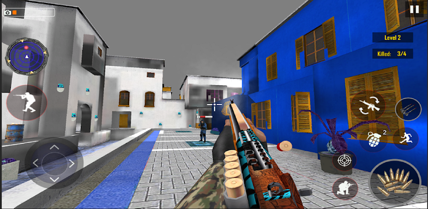 Shooting Commando Game 3D