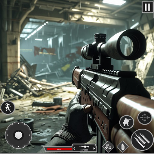 Shooting Commando Game 3D