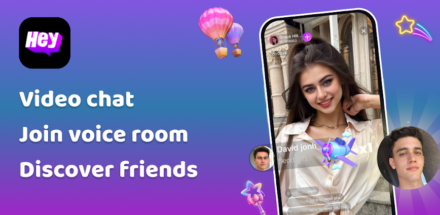 Heytalk-Video Call & Chat Room
