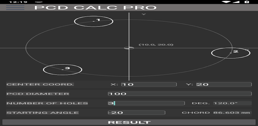 PCD CALCULATOR
