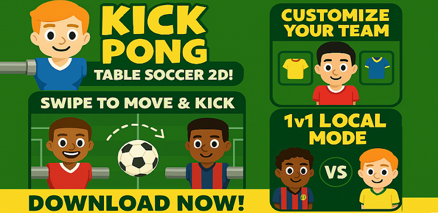Foosball: Soccer Arcade 2P
