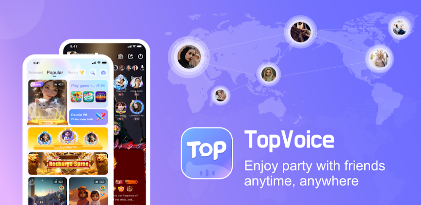 TopVoice – Group Voice Chat