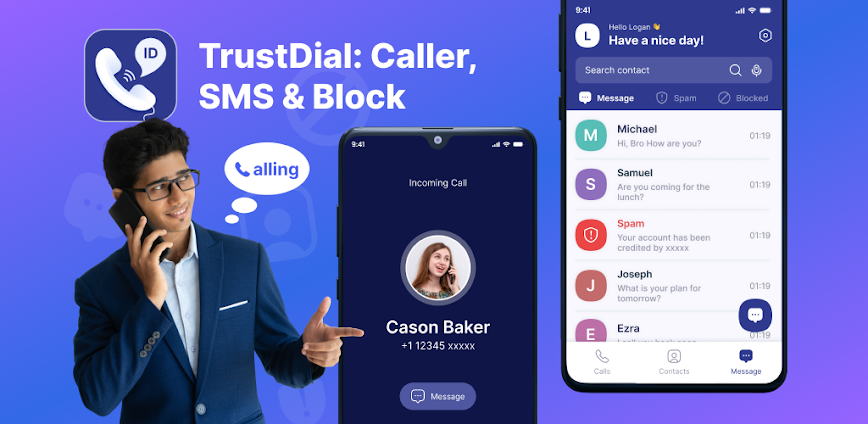 TrustDial: Caller, SMS & Block