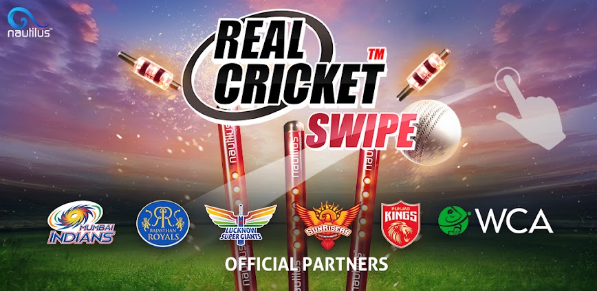 Real Cricket Swipe