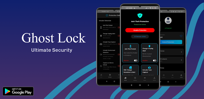 GhostLock – Anti Theft App
