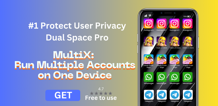 MultiX: Clone Apps, Dual Space