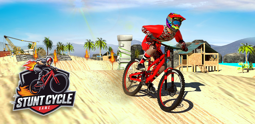 Stunt Cycle Game