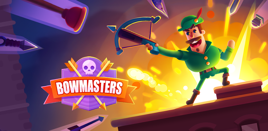 Bowmasters ألعاب حركة ومبارزات