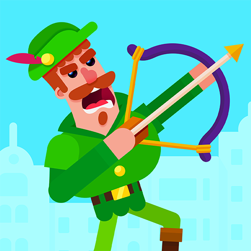 Bowmasters ألعاب حركة ومبارزات
