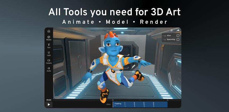 Prisma3D – Animation, Modeling