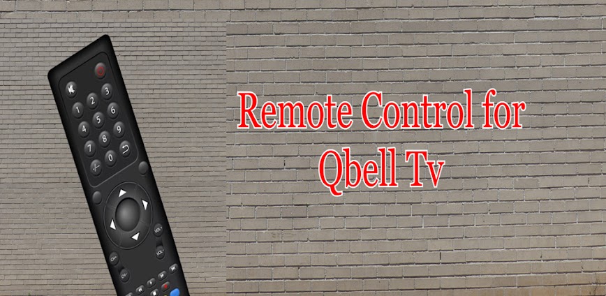 Remote control for Qbell Tv