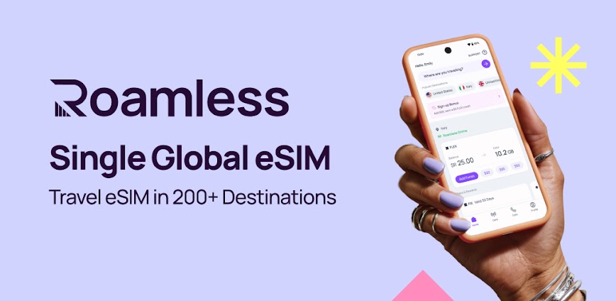 Roamless: eSIM Travel Internet