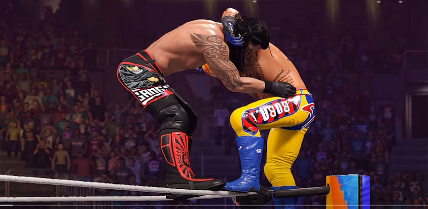مصارعه wwe الاصليه بدون نت