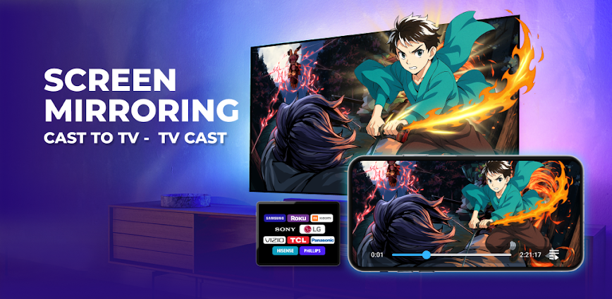 Screen Mirroring – Cast to TV