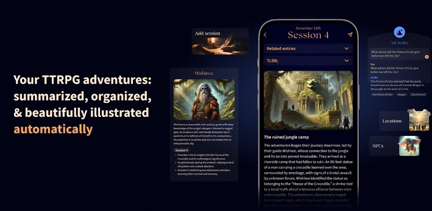Scribe: Automated TTRPG Recaps