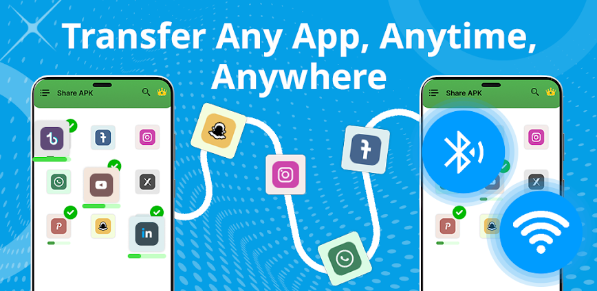 Share APK: Manage & Share Apps