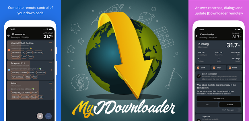 JDownloader Remote Control