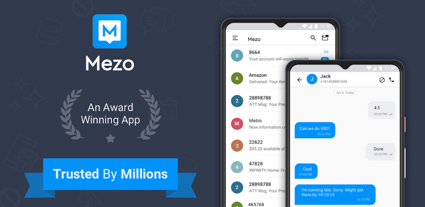 Mezo: Spam Blocker, Text Block