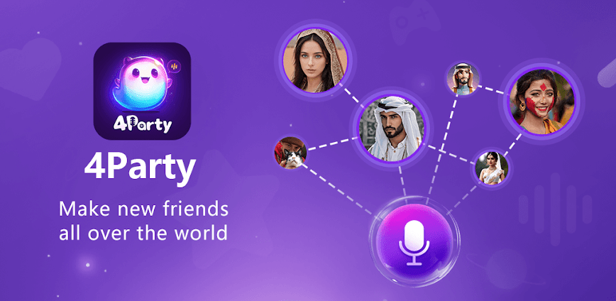 4Party: Voice Chat & Friends