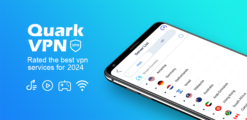 Speedy Quark VPN – سريع وأمن