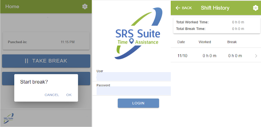 SRS Time Tracking Assistance