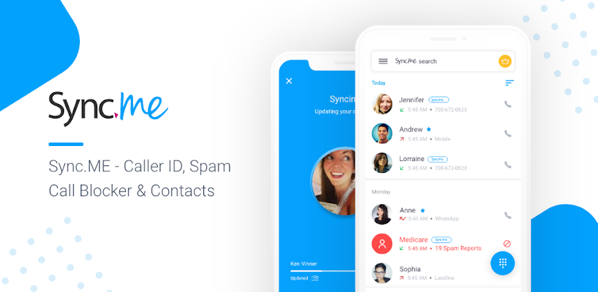 Sync.ME – معرفمتصلوحظرمزعجين