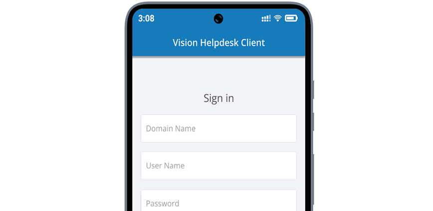 Vision Helpdesk Client