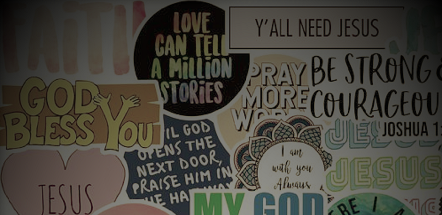 Christian Motivation Stickers