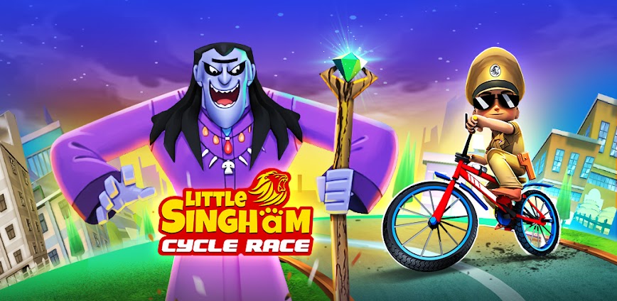 Little Singham BMX Racing