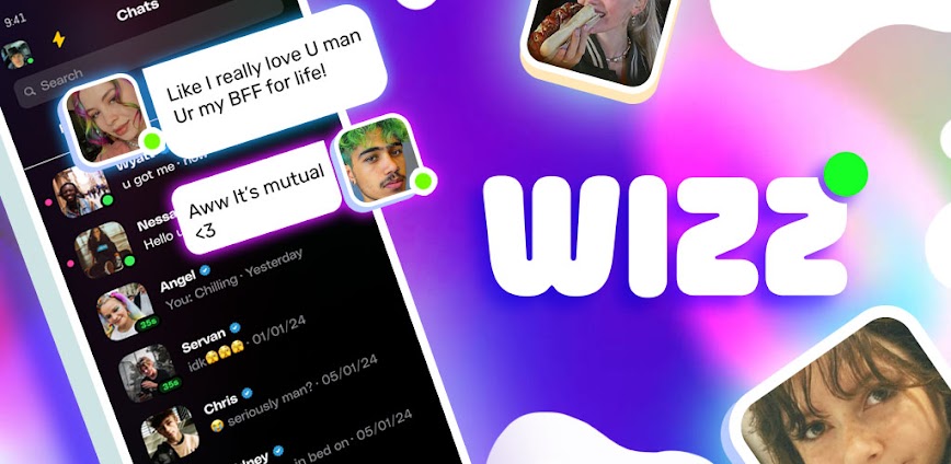 Wizz App – chat now
