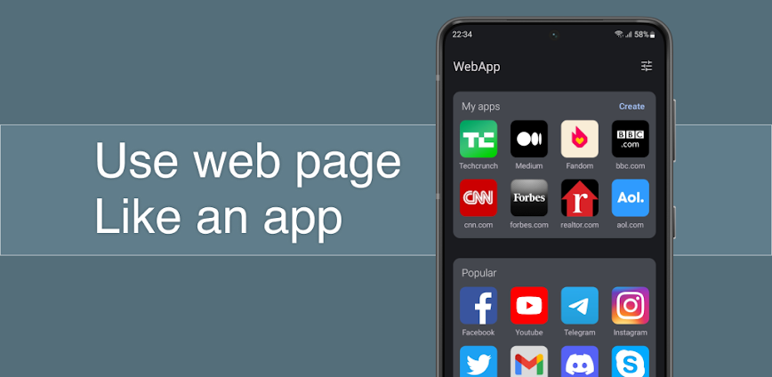 Web App – Lite Private Browser