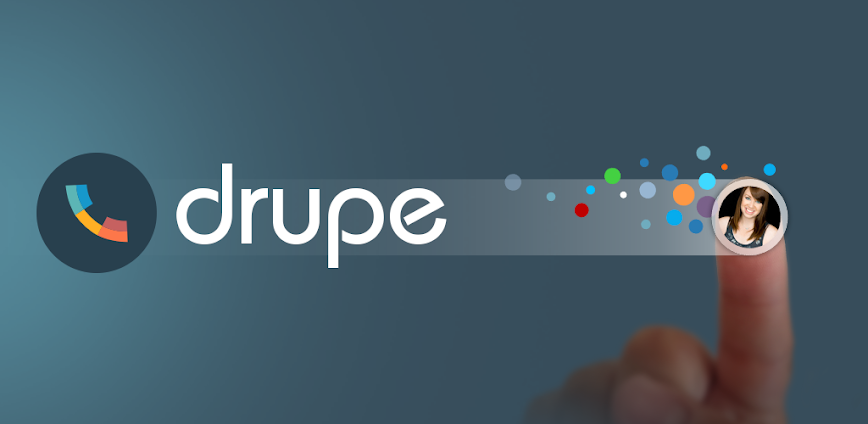 قائمة الاتصالات من drupe