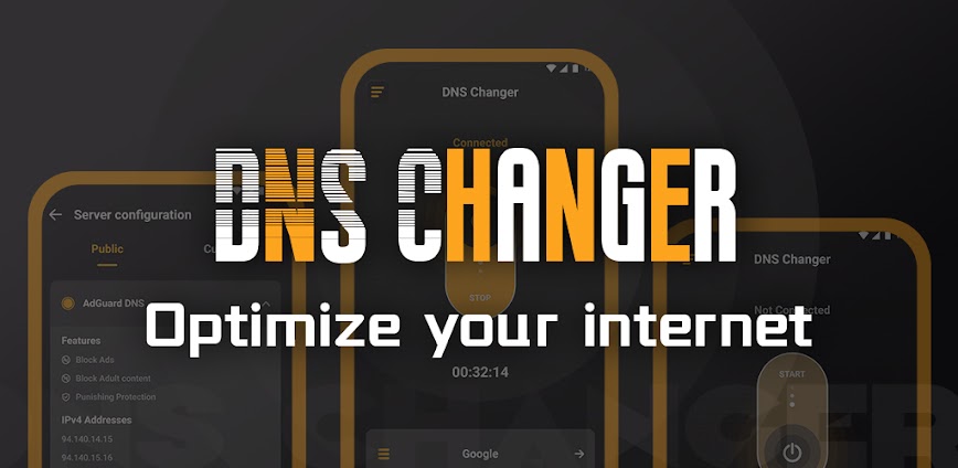 DNS Changer-Internet optimizer