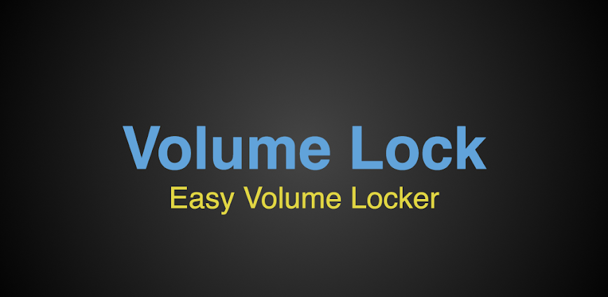 Volume Lock