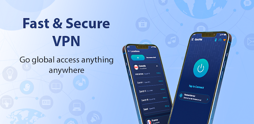 جوVPN: VPN سريع وآمن